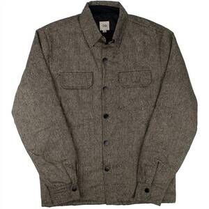 NEW DIBI men's tweed waistcoat jacket in brown